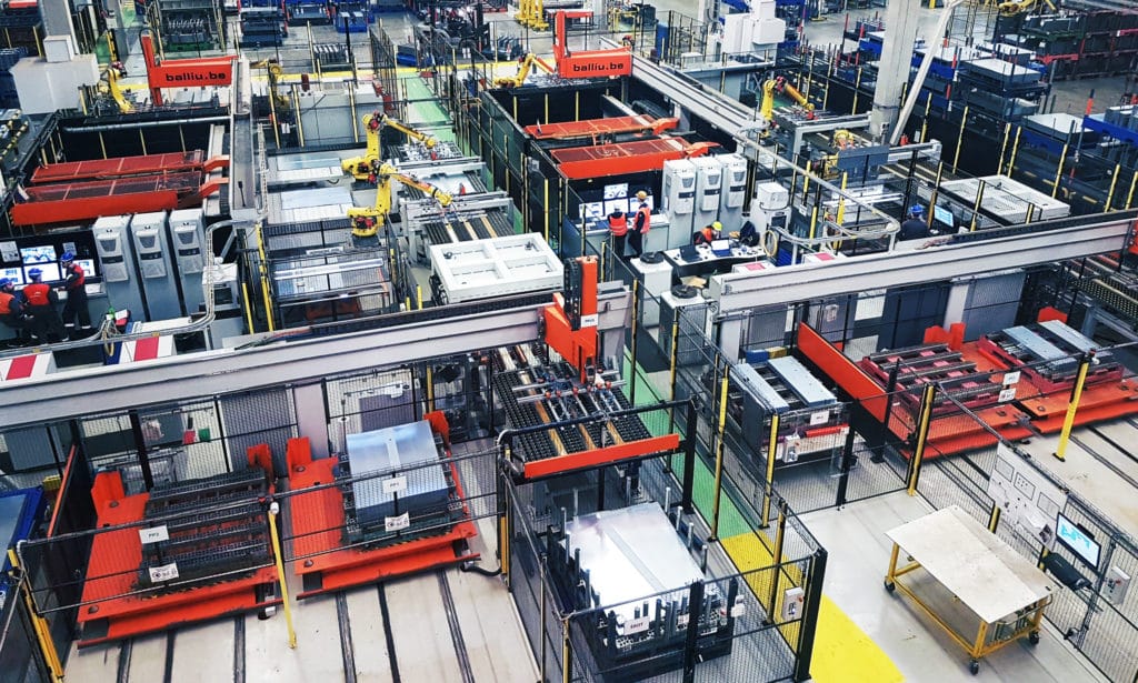 Moderne productielijn bij Balliu met geavanceerde automatisering